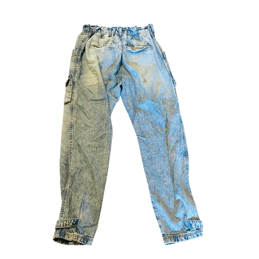 Free People We The Free Hazel Pull-On Drop-Waist Jeans Size XS Perfected Blue - Picture 8 of 13